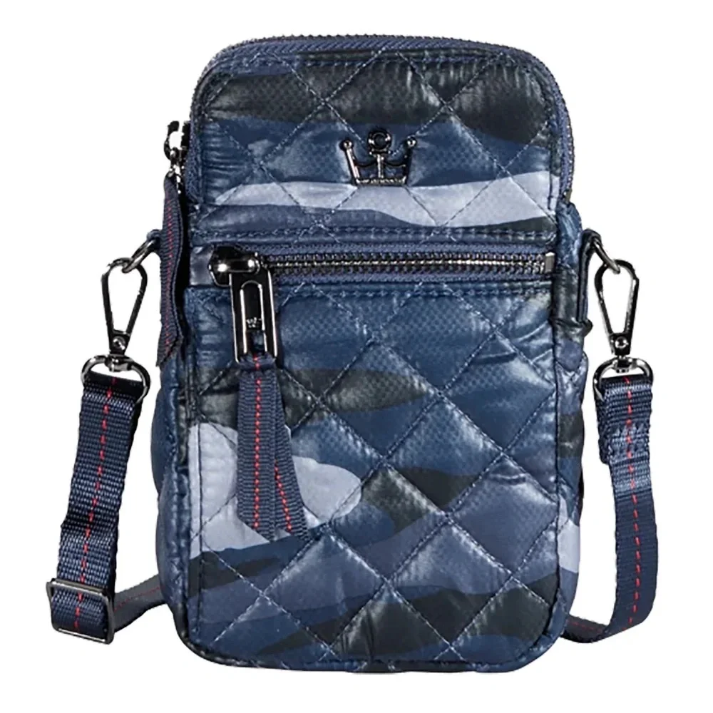Oliver Thomas 24+7 crossbody puffy camouflage‎ small phone purse/messenger